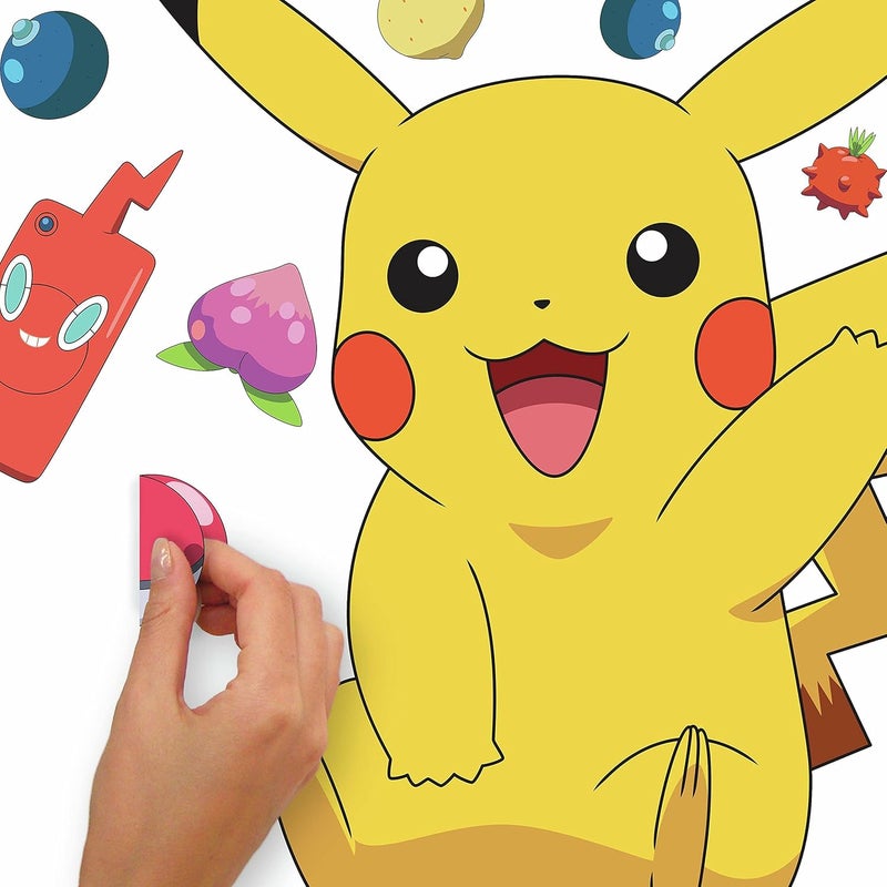 RoomMates RMK4821GM Pikachu Giant Peel and Stick Wall Decals - Image 5