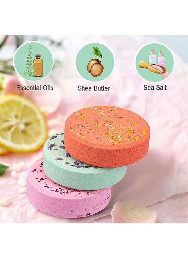 Ocean - Shower Steamers for Stress Relief Gift Set 6 Pack, Aromatherapy Self Care Shower Bombs with Essential Oils, Cozy Relaxing Spa - Image 1