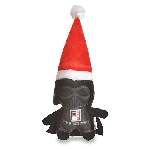 STAR WARS Dog Toy Darth Vader Toy for Holidays | Santa Darth Vader Dog Squeaky Toy Dog Chew Toy | Holiday Dog Toy Plush Toys | 6 Inch Small Dog Toy, (FF19328) - Image 1
