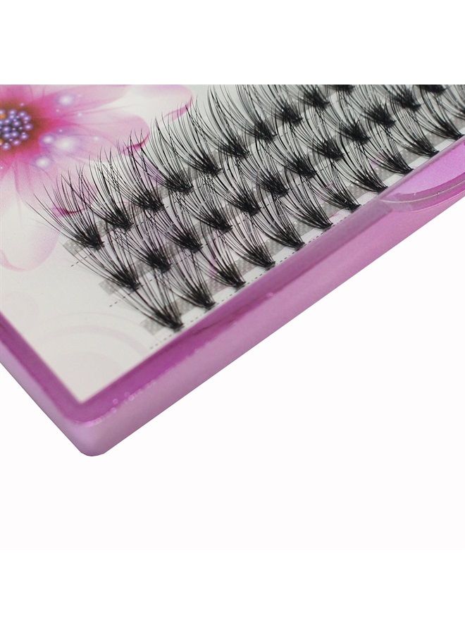 Dedila 8/10/12/14/16/17/18/20mm 60pcs 20 Root Grafting Individual False Eyelashes Mink Natural Long Eye Lashes Cluster Extension Makeup Beauty Fake Eyelash(14mm) - Image 1