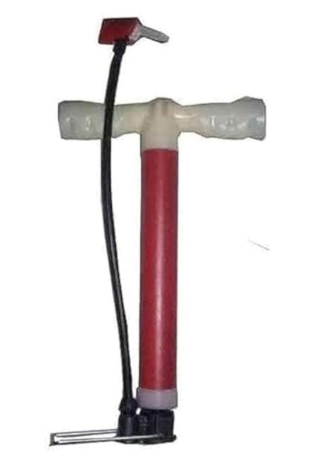 Large plastic hand-operated tire pump