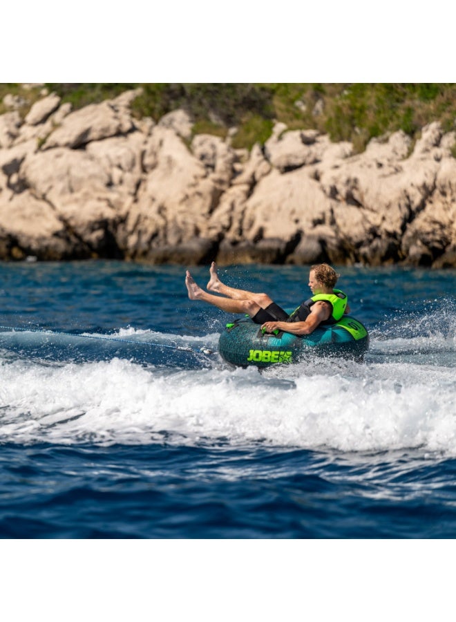 Jobe Hotseat Towable 1Person Steel Blue 2025 Collection - Image 1