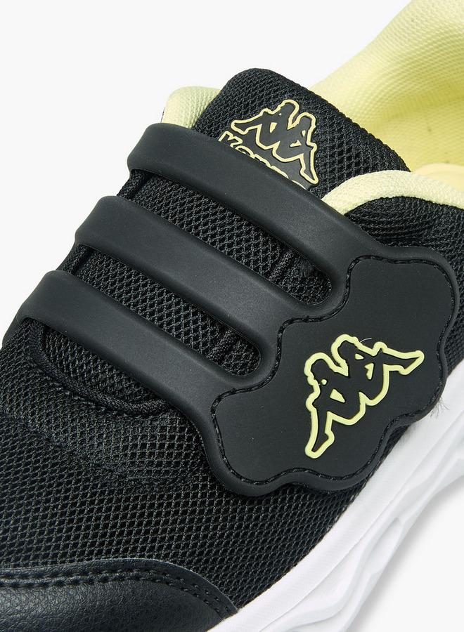Kappa Low Top Sneakers With Hook & Loop Closure, Light-Up - Image 4