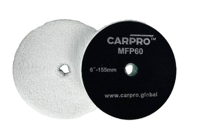 CARPRO Microfiber Heavy Cutting  Polishing Pad  Compounding Disc for Fast Cut with Less Labor  6 1 Pad