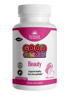 SUNSHINE NUTRITION حلوى جيلاتينية جميلة من جود جاميز - 45 قطعة - 00245 