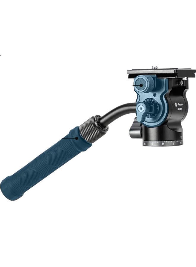 Fotopro Mh-2D Cnc Craft High Elasticity Retractable Handle Aluminum Alloy Video Shooting Camera Tripod With Hydraulic Pan Tilt - Image 3