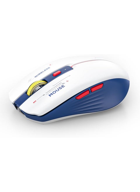 Bluetooth Wireless Mouse - Tri-Mode High Performance Rechargeable Multi-Device Compatible with PC/Laptop/Computer/MacBook/iPad Air Pro