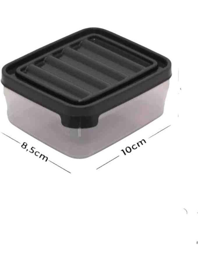 Vzn - Storage Container 250 ml 12 pieces breakfast storage container freezer storage container - Image 1