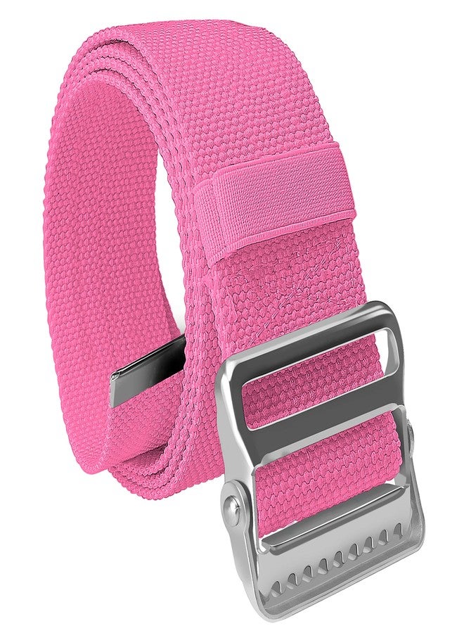 ASA TECHMED Gait Belts for Seniors, Belt to Lift Elderly Standing Assist Aid Quick Release Buckle for Caregivers, Nurses, Home Health Aides, Physical Therapists - 60" Pink - Image 1