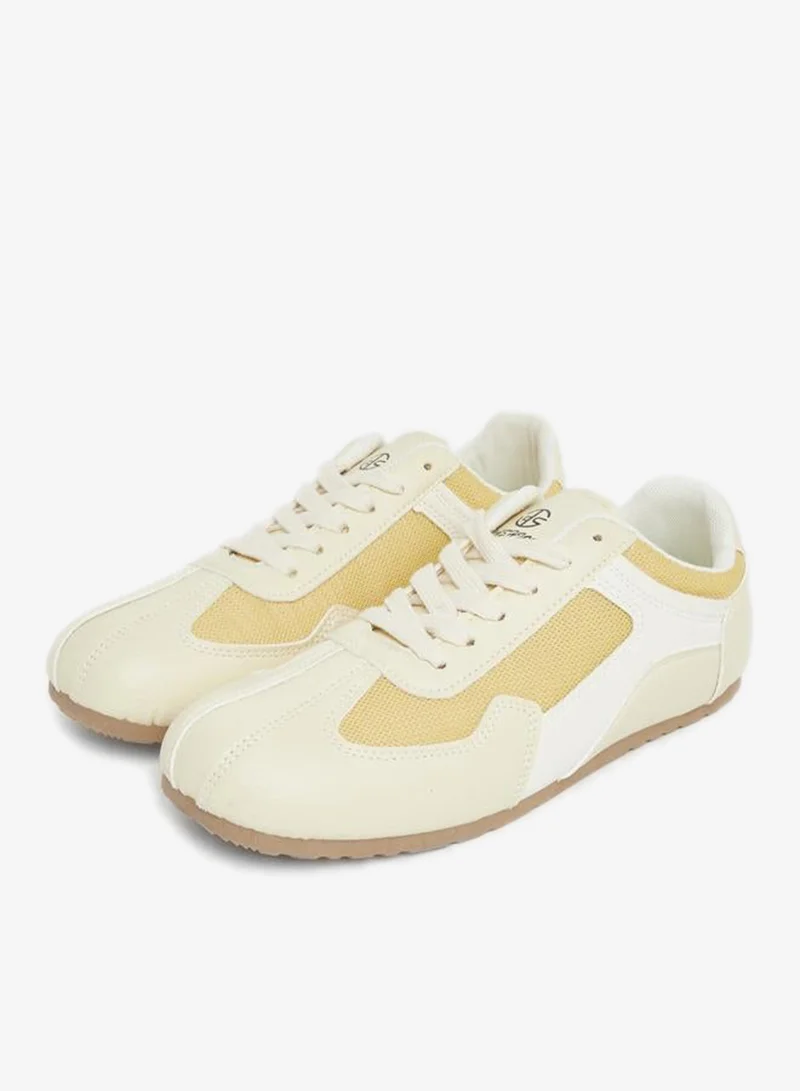 Styli Active Color Block Lace Up Sneakers