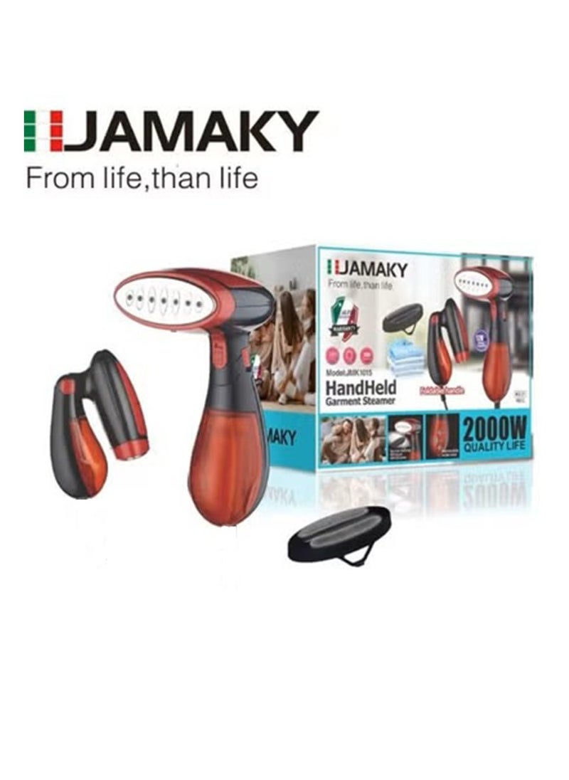 JAMAKY Italy Vertical Electric Household Garment Steamer 2000W Steam Iron with Italian technology - JMK1015  - Image 1