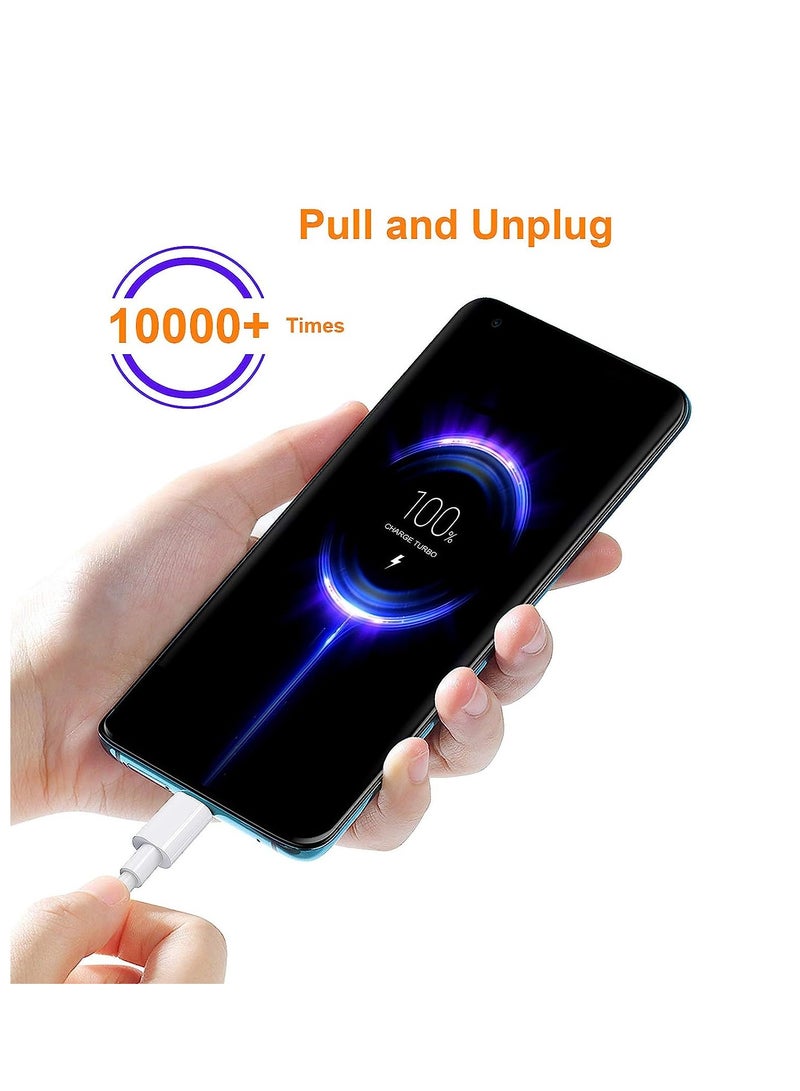 2Packs USB C Cable Fast Charging 120W 3A Compatible with Xiaomi, Redmi and Poco Phones (1M) - Image 5