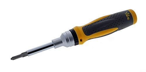 Ideal Industries IDEAL Electrical 35-988 Ratch-A-Nut Screwdriver 9-In-1 Ratcheting Nut Driver with Screwdriver, Driver Bit Sets - Image 1