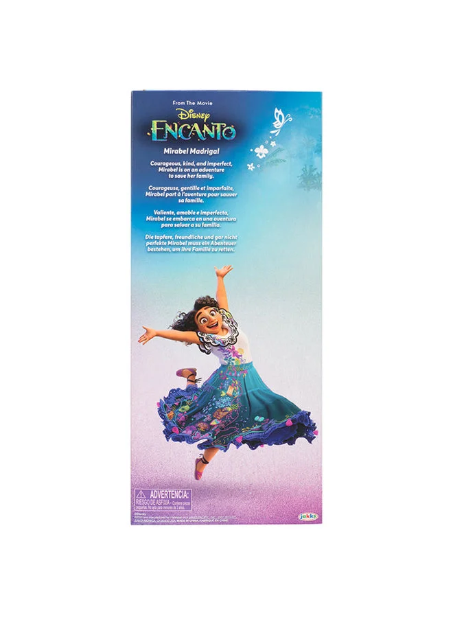 ديزني دمية كبيرة لشخصية إيزابيلا من فيلم الرسوم المتحركة "Encanto" للطفل حديث المشي بطول 15 بوصة - تشكيلة متنوعة