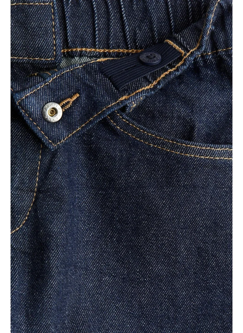 اتش اند ام Loose Fit denim shorts