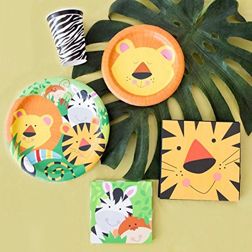 Unique Party Unique Industries Animal Safari Party Napkins, 16ct, Multicolor, Model:52082 - Image 2