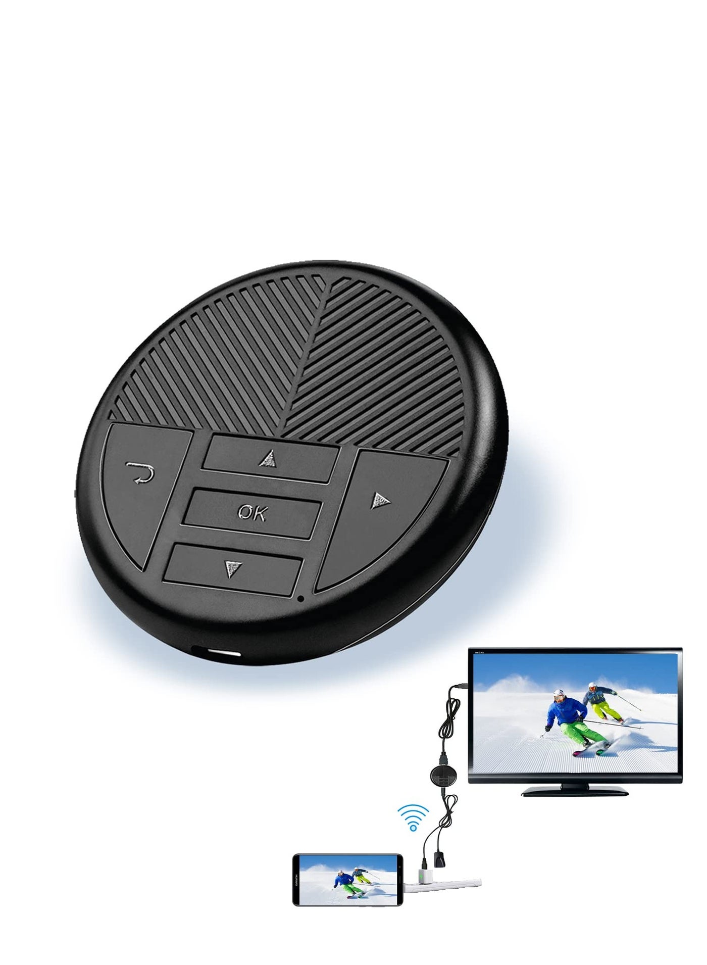 Wireless HDMI Display Adapter, Miracast Dongle,with HDMI Cable, for Streaming YouTube, Wireless HDMI Screen Mirroring, Used for Android Casting/Mirroring to TV/Projector/Monitor