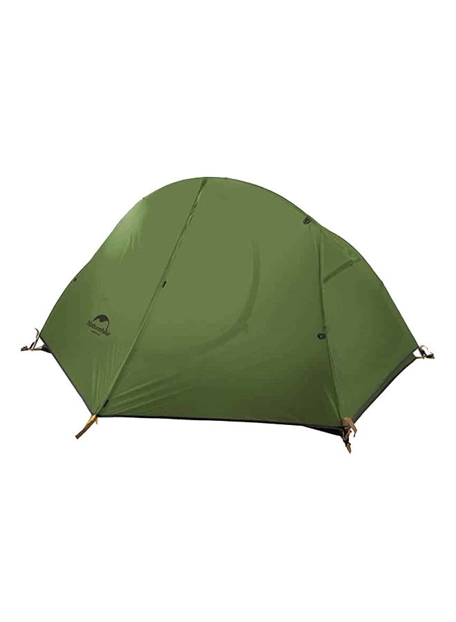 Naturehike Cycling Ultralight 1 Man Tent + Mats-20D Forest Green + Mats