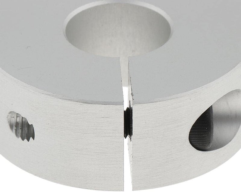 كلاراكو طوق إيقاف حلقي من الألومنيوم بأحجام 10 مم، 13 مم، 16 مم، 22 مم، 28 مم، لتحديد عمق عمود مثقاب الحفر، فضي اللون، يدوم طويلاً، 13 مم - Image 4