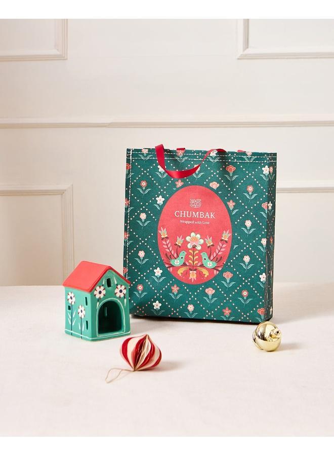 Chumbak Cottage Tea-light Holder - Image 1