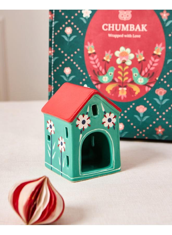Chumbak Cottage Tea-light Holder - Image 2