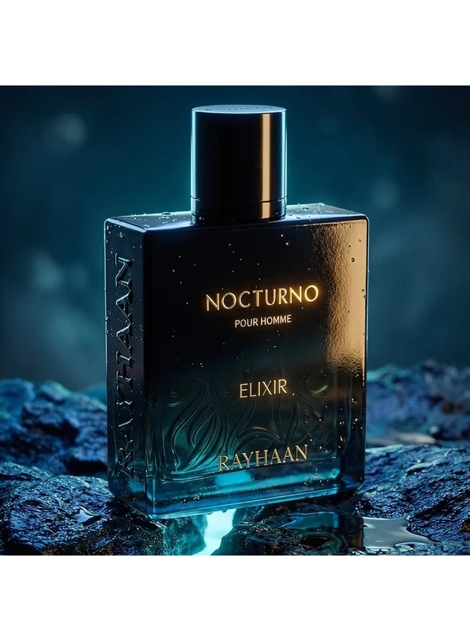 Rayhaan Nocturno Elixir Eau de Parfum – Perfume Masculino - Image 2