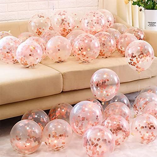 SOI Balloons For Decoration | Confetti Balloons For Decoration | Metallic Balloons For Decoration | Balloons For Decoration Birthday Party | Balloons For Decoration Anniversary Party - Image 3