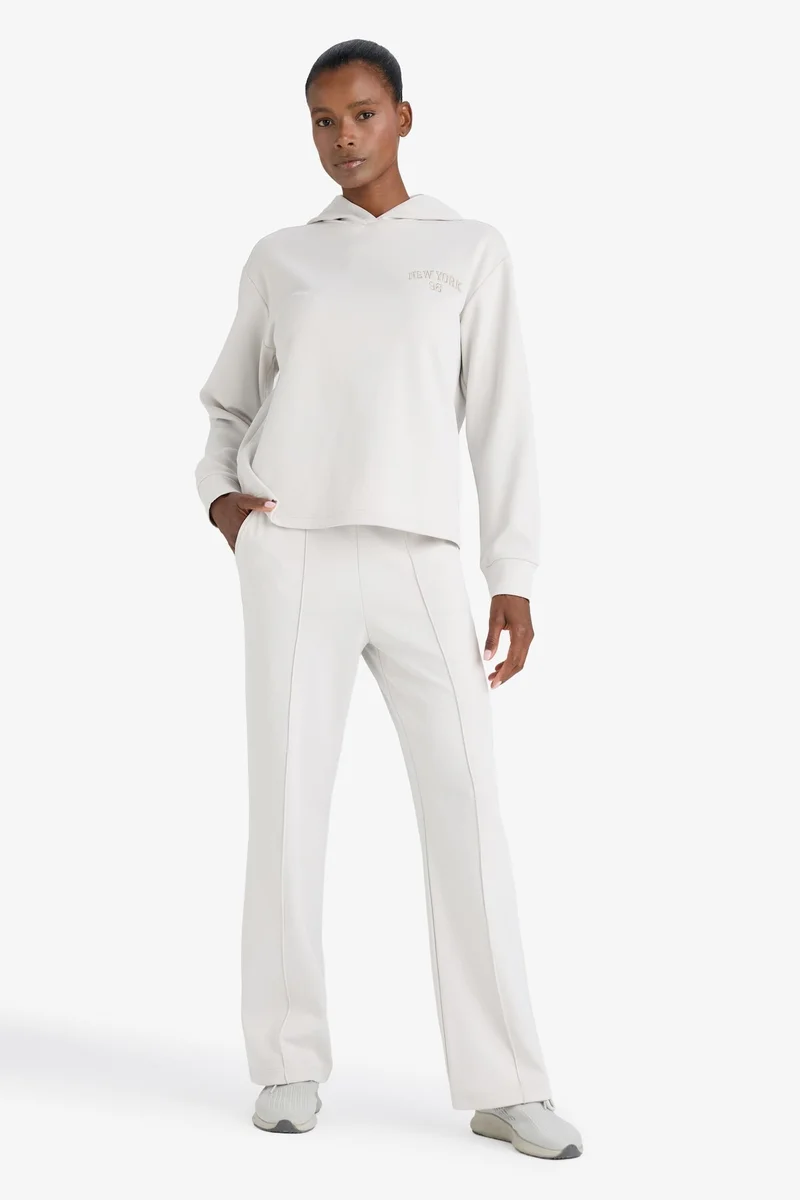 ديفاكتو DeFactoFit Standard Fit Pocketed Standard Length Sports Sweatpants