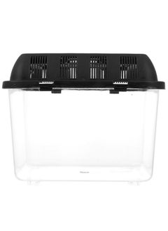 POPETPOP POPETPOP Transparent Reptile Breeding Box Climbing Pet Breeding Holder Reptile Feeding Case for Turtles Lizards Spiders and Other Reptiles Storage Container for Safe Display and Transport  - Image 1