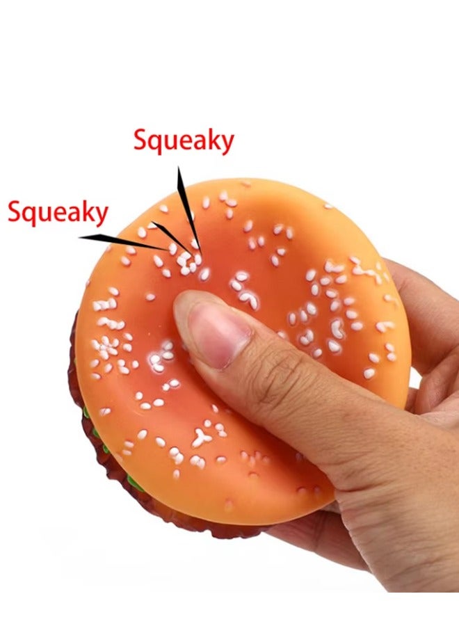 لعبة الكلب لعبة محاكاة صوت الحيوانات الأليفة لعبة همبرغر لعبة تيدي همبرغر لعبة صرير همبرغر مقاومة للعض ألعاب الكلاب همبرغر ألعاب مضغ صرير أدوات تنظيف الأسنان للكلاب، ألعاب همبرغر للحيوانات الأليفة (قطعة واحدة) - Image 5