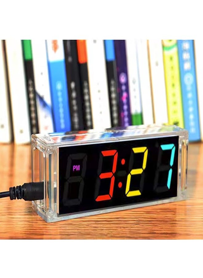 Gikfun Colorful Digital LED Electronic Alarm Clock DIY Kits Soldering Practice Learning Project EK1973 - Image 3
