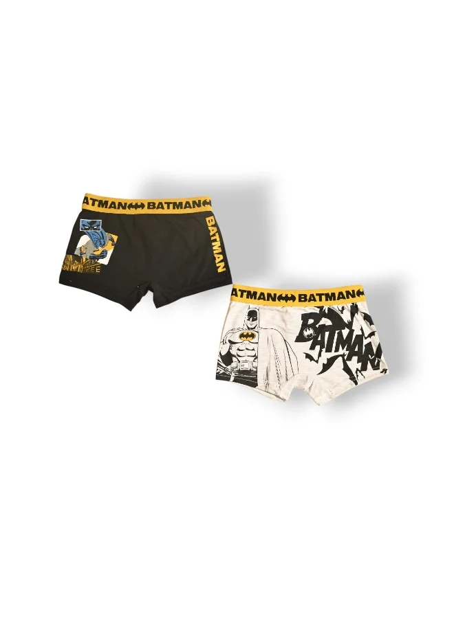 Batman BATMAN 2PCS BOYS BOXER , 65%polyester,35%cotton