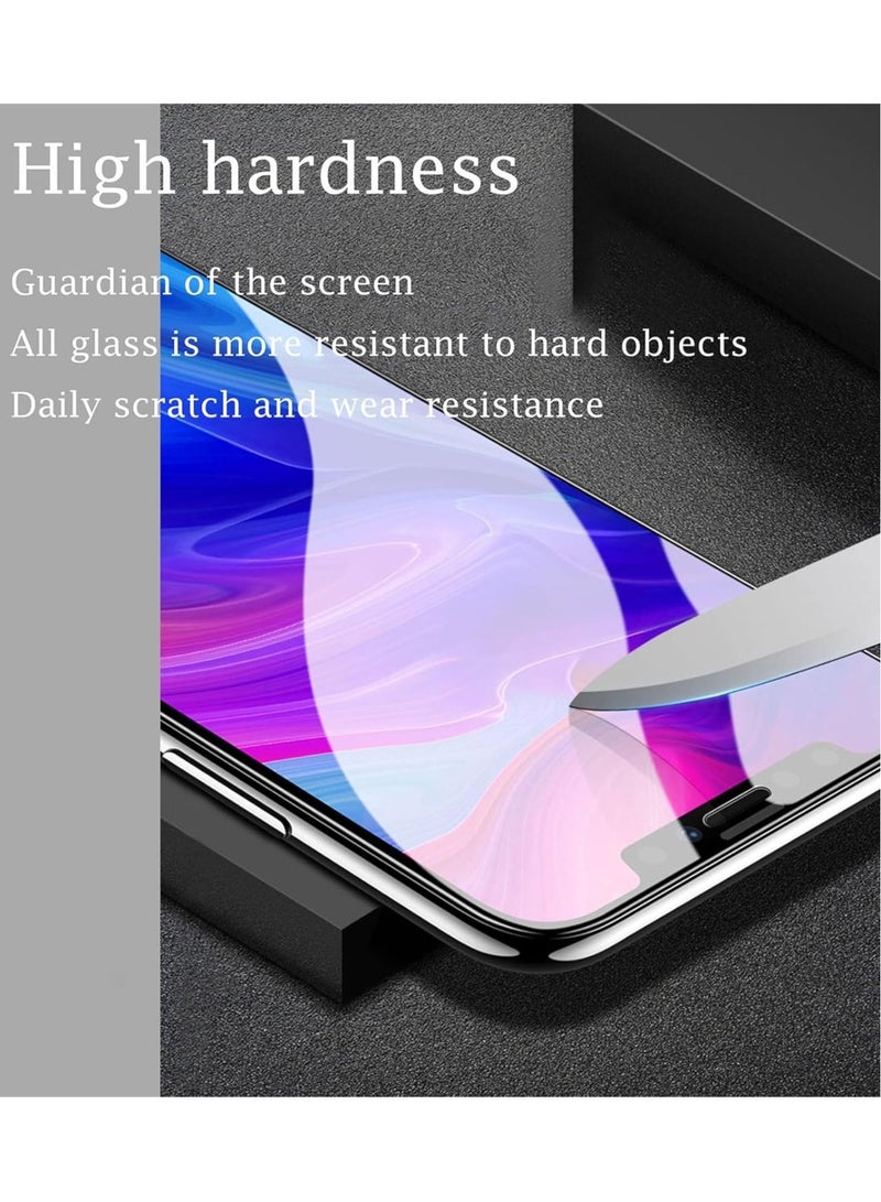 Glass for VIVO V50 5G Screen Protector Tempered Glass Hardness 9H HD Clear Anti-Fingerprint Film [2-Pack] - Image 3