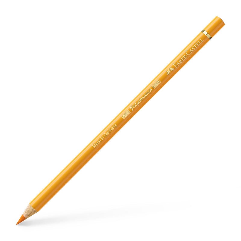 FABER-CASTELL Faber-Castell POLYCHROMOS ARTIST COLOUR PENCILS DARK CHROME YELLOW - Image 1