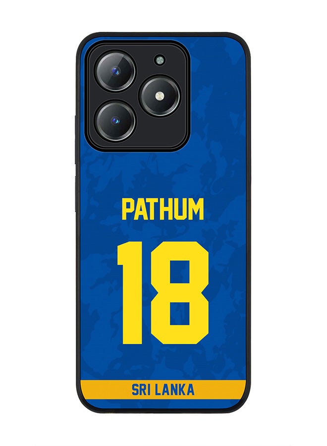 Stylizedd For Realme C63 / Realme C61 4G Case,Slim fit Camera Protection, Shockproof Thin Phone cover  - Sri lanka Pathum Nissanka, Jersey No 18 - Image 1