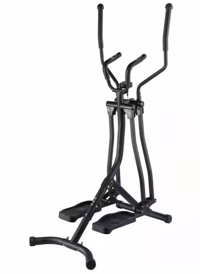 Fitness World Walking Fitness Equipment, 4-Way Flying Gazelle Elliptical, Black Air Walking Exercise Machine  - Image 2