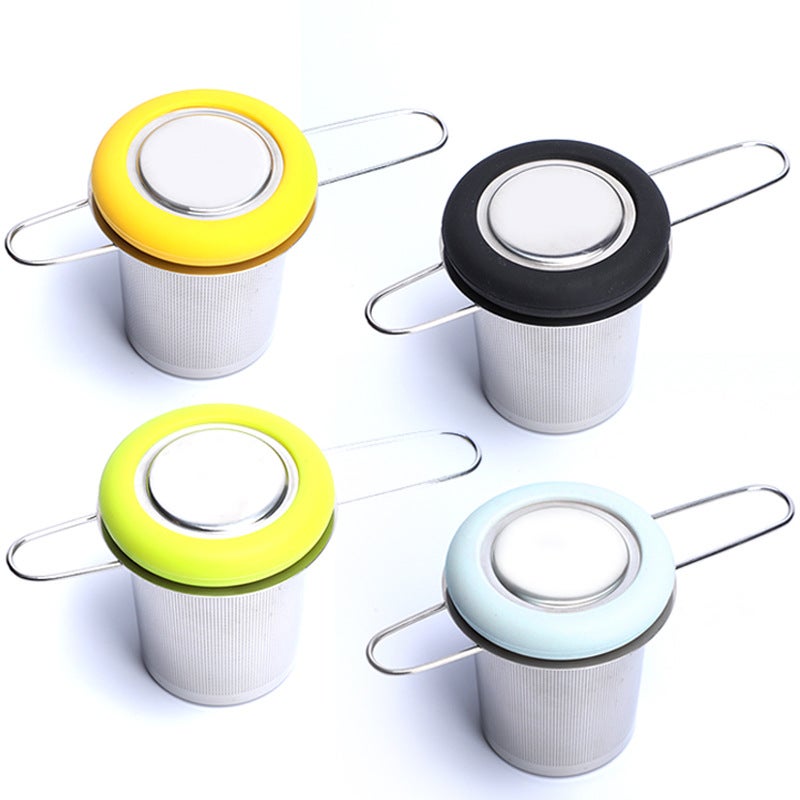 Stainless Steel 304 Folding Tea Barrel Infuser Orange  - Image 1