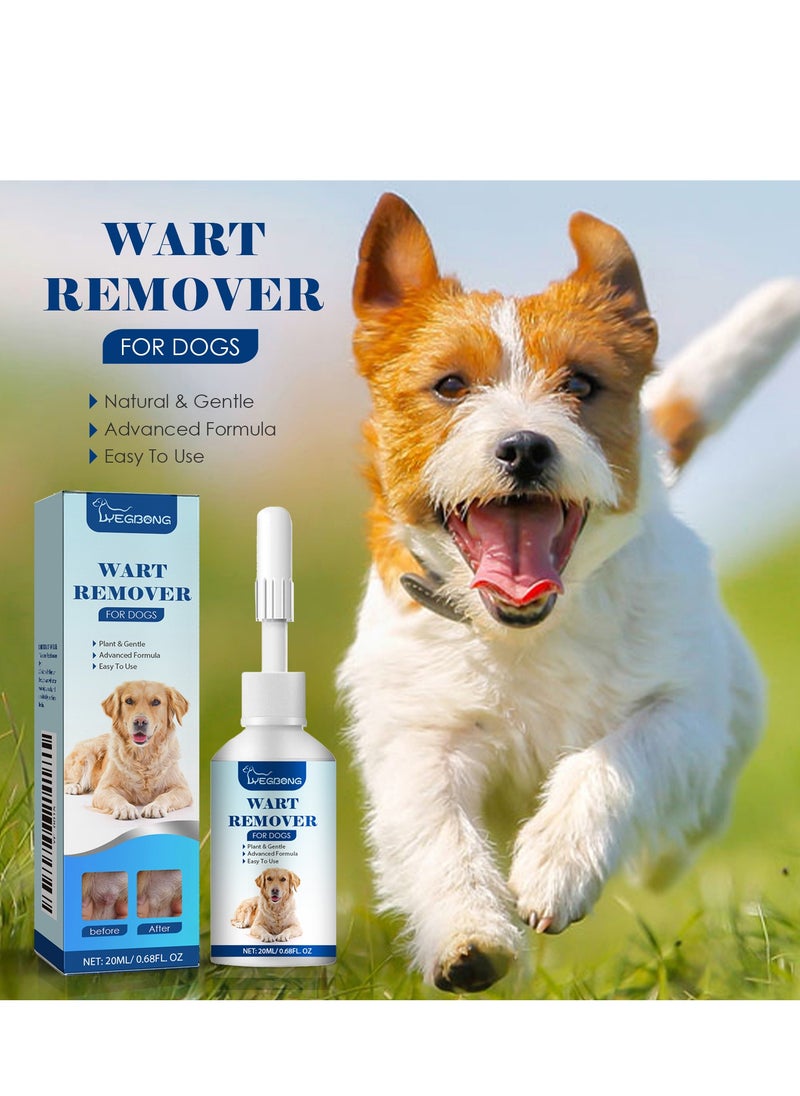 YEGBONG - Dog Wart Remover: 20ML Dog SkinTag Removal, Natural Dog Wart Removal Treatment, Rapidly Eliminates Dog Warts & Dog Skin Tags - Fast Acting & Effective, No Harm & Pain-Free - Image 1
