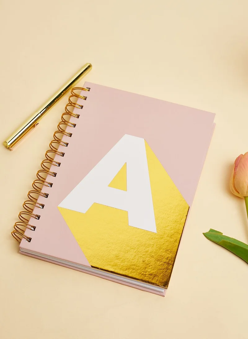 AURORA A5 English Monogram Notebook - A