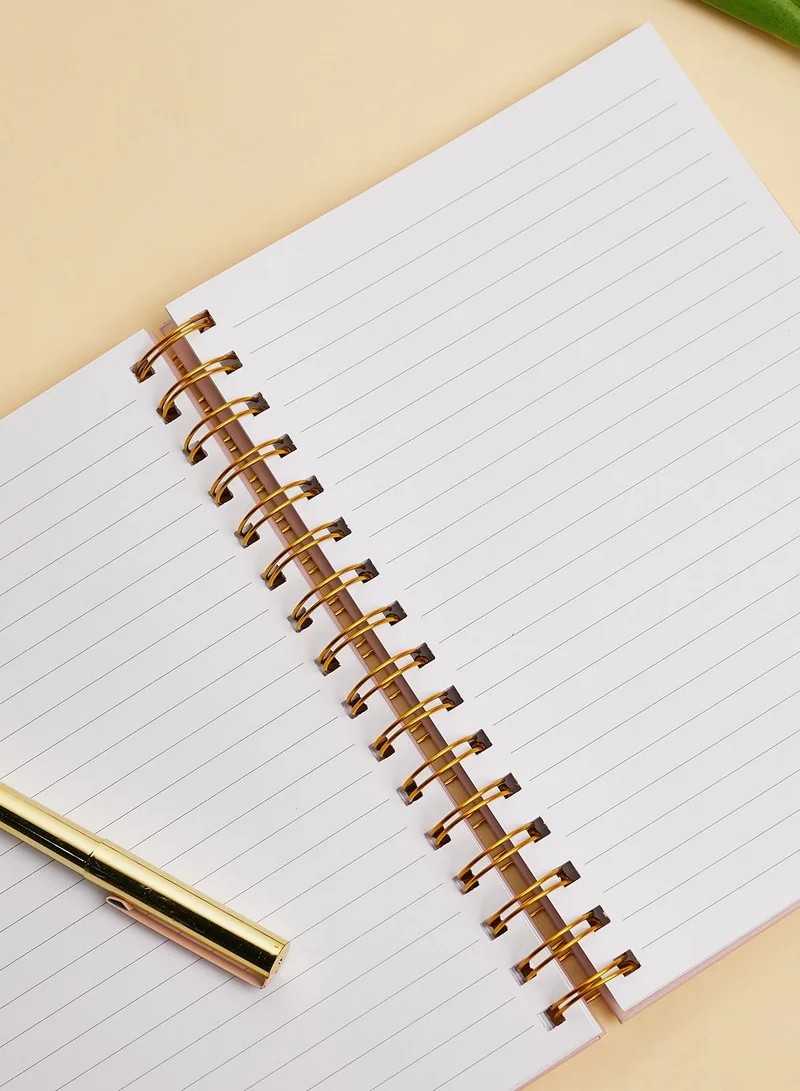 AURORA A5 English Monogram Notebook - A