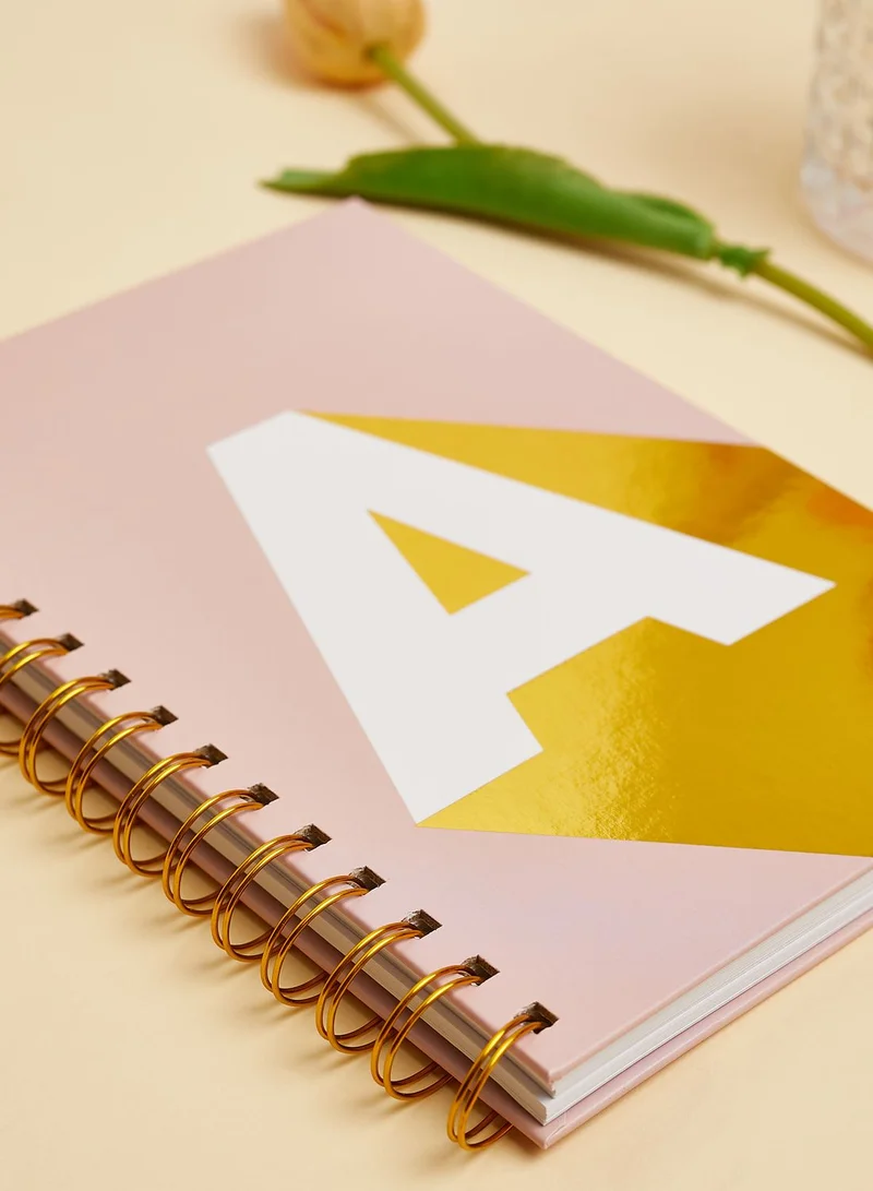 AURORA A5 English Monogram Notebook - A
