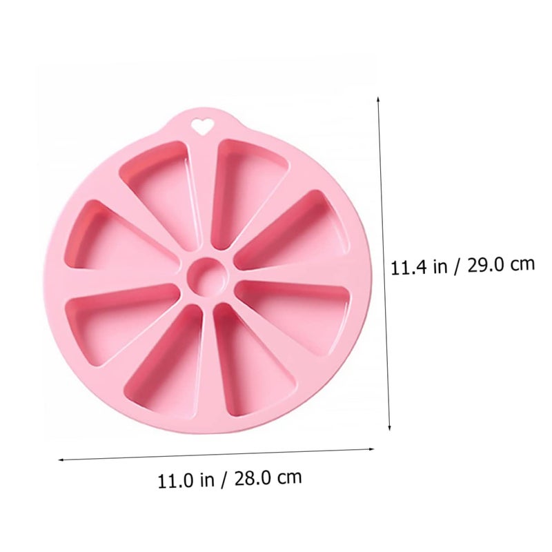 Silicone Triangle Cake Mold 8 Cavity Non Stick Baking Mould For Scones Biscuits - Image 3