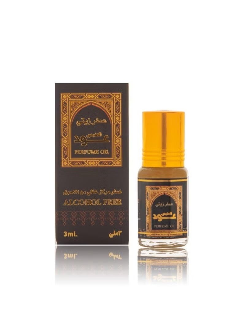 بانافع - عطر عود النفيس زيتي 3 مل - Image 1