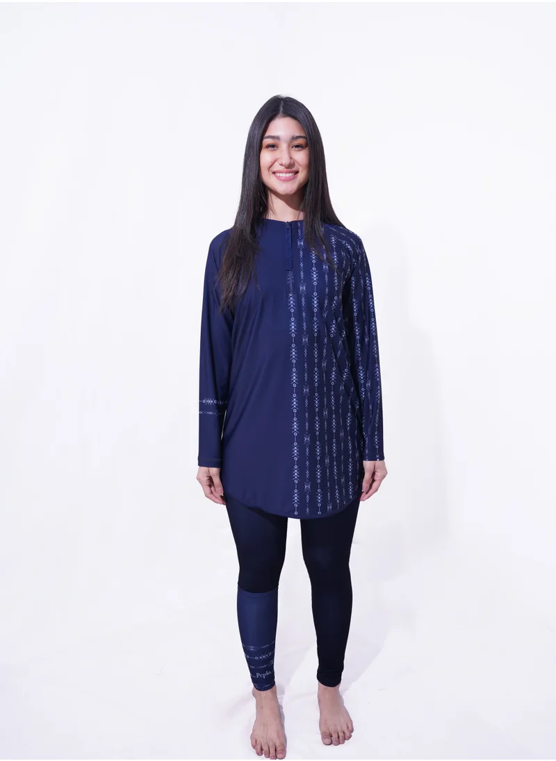 Pepla Beach Girl Long Rashguard - Swimwear Top
