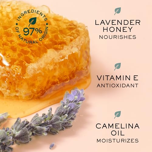 NUXE Rêve de Miel Honey Lip Oil With Vitamin E and Lavender for Moisturized Shiny Lips, 97 Percent Natural, 0.33 Fl Oz - Image 3