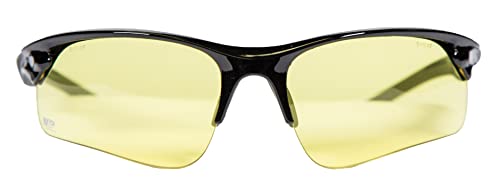 Smith & Wesson M&P Harrier Half Frame Interchangeable Shooting Glasses with Impact Resistance & Anti-Fog Lenses for Shooting, Range and Outdoors - Image 2