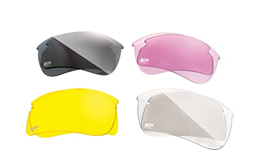 Smith & Wesson M&P Harrier Half Frame Interchangeable Shooting Glasses with Impact Resistance & Anti-Fog Lenses for Shooting, Range and Outdoors - Image 4