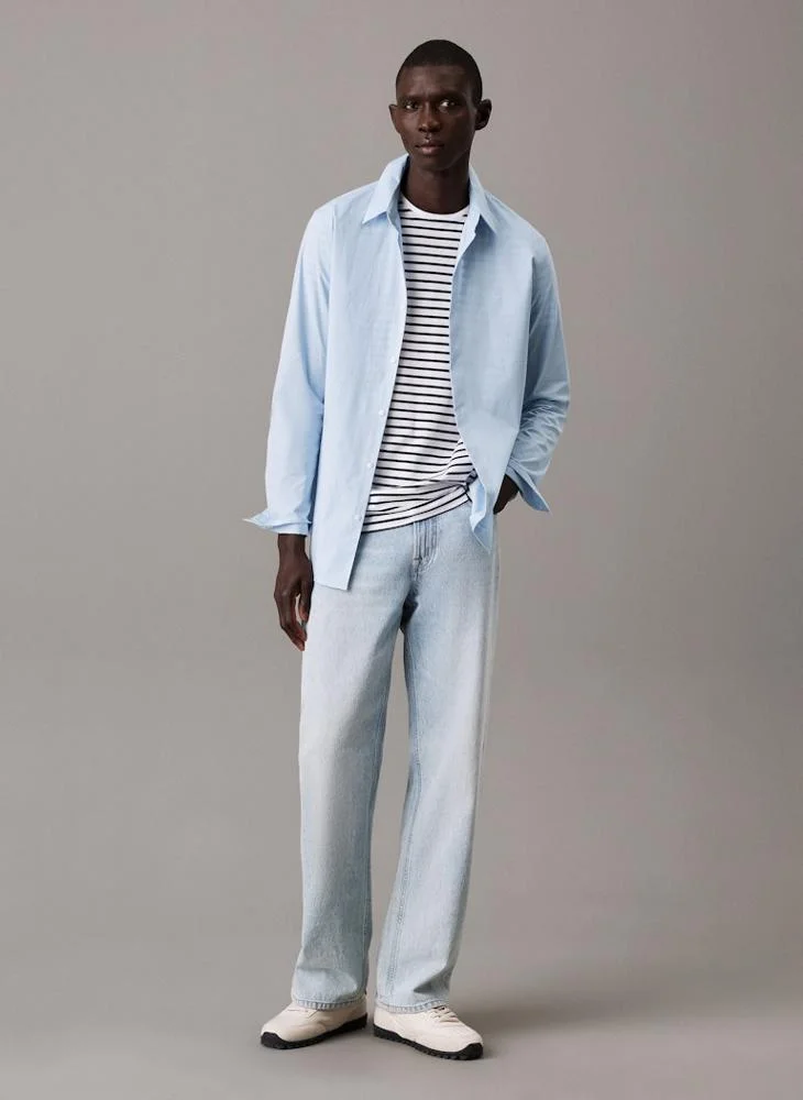 CALVIN KLEIN Slim Stretch Poplin Shirt