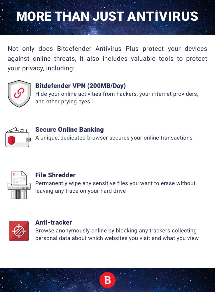 Total Security 2021 – Complete Antivirus and Internet Security Suite – 5 Devices | 1 Year Subscription | PC/Mac | Activation Code by Mail - Image 4