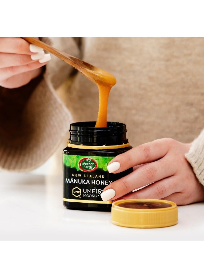 Mother Earth Mother Earth Manuka Honey UMF 15+ 250g - Image 2